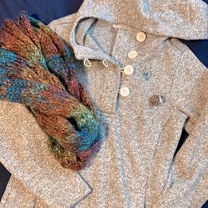 Heather Grey Columbia Hoodie